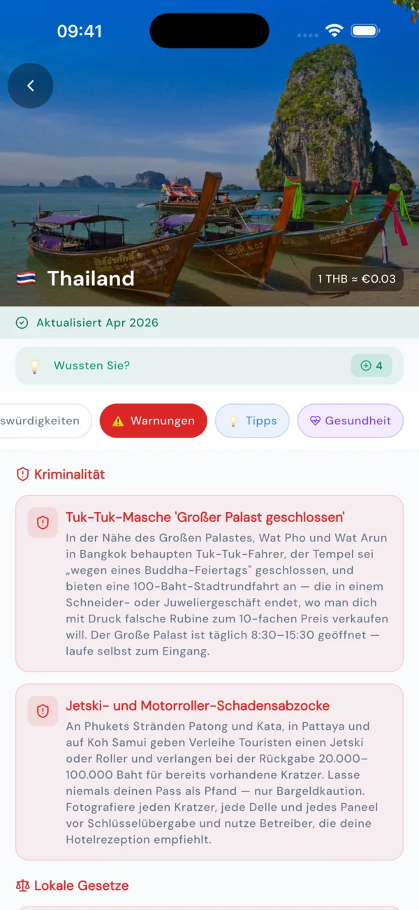 Scam alerts